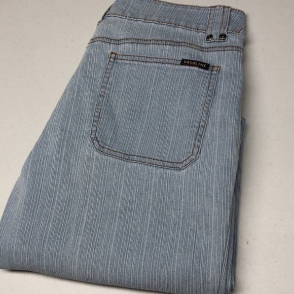 LIKE NEW GASOLINE CROP COTTON PANTS 10/30x26 😎 - Picture 1 of 14